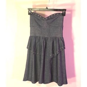Studded Jean sundress